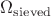 \Omega_{\mathrm{sieved}}