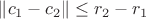 $\|c_1-c_2\|\leq r_2-r_1$ $\|c_1-c_2\|\leq r_2-r_1$