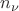 $n_\nu$