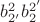 $b^2_{2'} b^{2'}_2$
