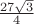 $\frac{27\sqrt{3}}{4}$