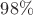 $98 \%$