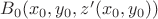 $B_0(x_0, y_0,z'(x_0, y_0))$$ $B_0(x_0, y_0,z'(x_0, y_0))$$