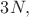 $3N,$