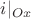 $i|_{Ox}$