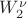 $W_2^{\nu}$