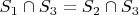 $S_1\cap S_3=S_2\cap S_3$