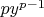 $py^{p-1}$