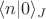 $\langle n|0\rangle_J$