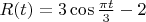 $R(t)=3\cos \frac{\pi t}{3}-2$