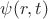 $\psi(r,t)$