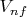 $V_{nf}$