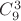 $C\limits_9^3$