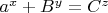 $a^x+B^y=C^z$