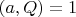 $(a,Q)=1$