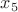 $x_{5}$