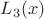 $L_3(x)$