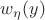 $w_{\eta}(y)$