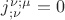 $j^{\nu ;\mu}_{;\nu}=0$