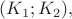 $(K_1;K_2),$