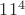 $11^4$
