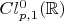 $Cl^0_{p,1}(\mathbb{R})$