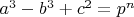 $a^3-b^3+c^2=p^n$