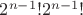 $2^{n-1}!2^{n-1}!$