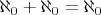 $\aleph_0 + \aleph_0 = \aleph_0$