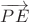 $\overrightarrow {PE}$