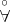 $\overset{\circ}{\forall}$