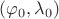 $(\varphi_0, \lambda_0)$