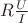 $R\frac{U}{I}$