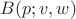 $B(p; v,w)