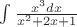 $\int\frac{x^3 dx}{x^2+2x+1}$