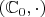 $(\mathbb C_0,\cdot)$