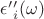 $\epsilon&rsquo;&rsquo;_{i}(\omega)$