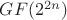 $GF(2^{2n})$