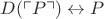 $D(\ulcorner P\urcorner)\leftrightarrow P$