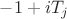 $-1 + iT_j$ $-1 + iT_j$
