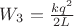 $W_3=\frac{kq^2}{2L}$