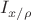 $\[{{I}_{{x}/{\rho }\;}}\]$