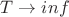 $T\rightarrow inf$