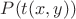 $P(t(x,y))$