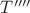 $T''''$