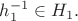 $h_1^{-1} \in H_1.$
