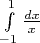 $\int\limits_{-1}^1{dx\over x}$