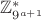 $\mathbb{Z}_{9^{a+1}}^*$