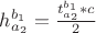 $h_{a_2}^{b_1}=\frac {t_{a_2}^{b_1}*c}{2}$