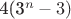 4(3^n-3)